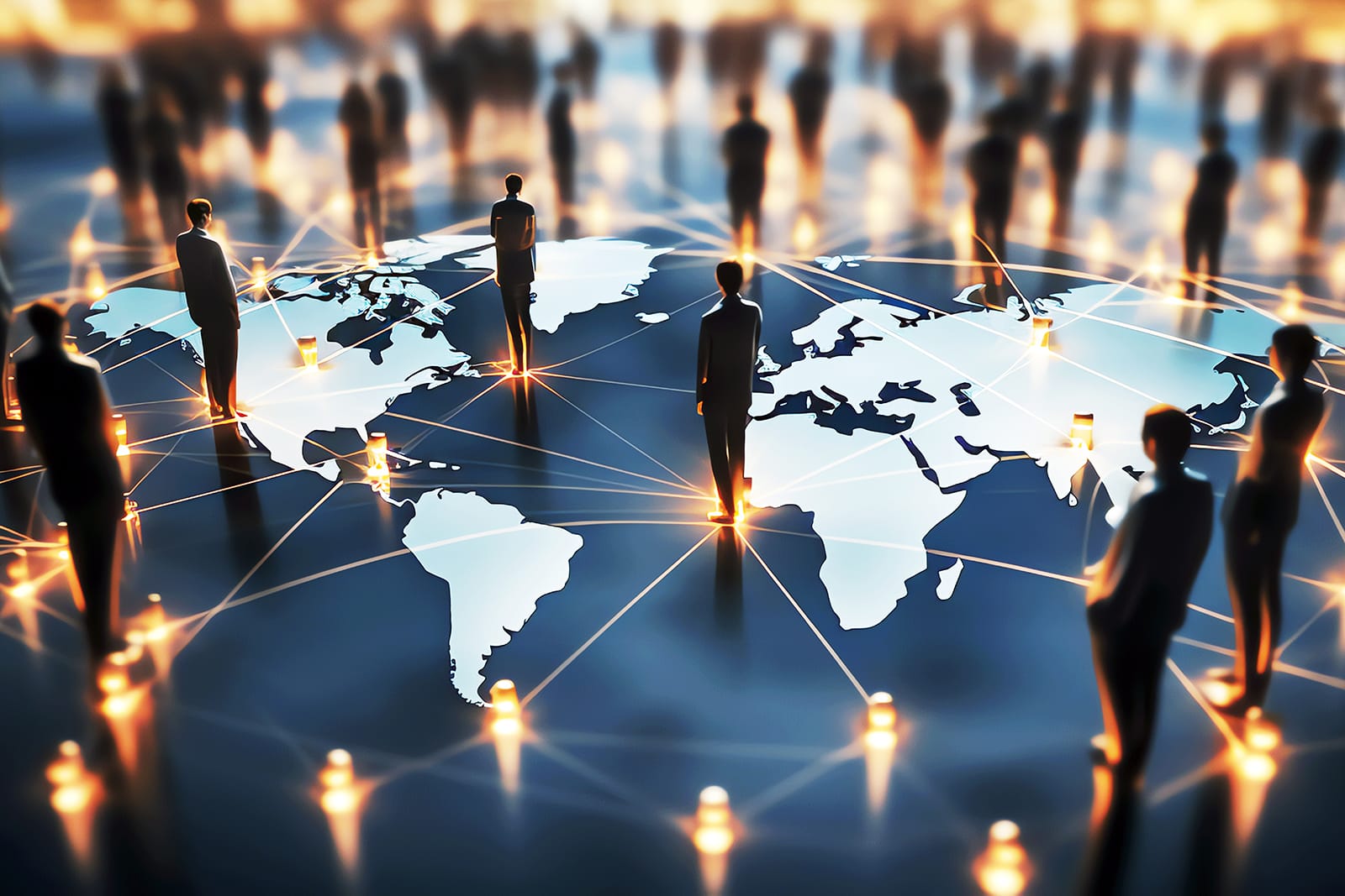 Network Concept, Ai Generated